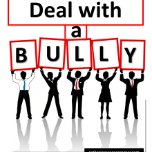 Deal with a bully