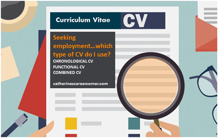 3 Types of CV_Advantages and Disadvantages