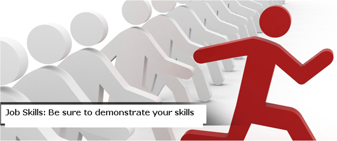 Demonstrate your skills at work