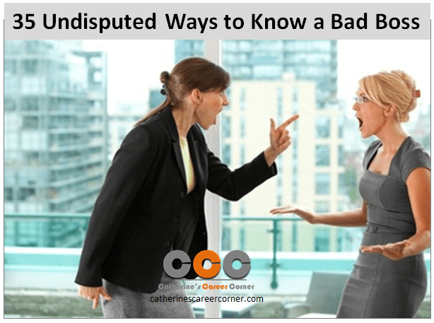 35 Undisputed Ways to Know a Bad Boss