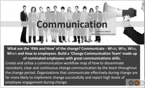 Communication and change