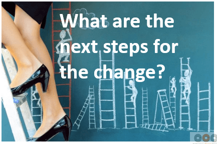 What are the next steps for the change?