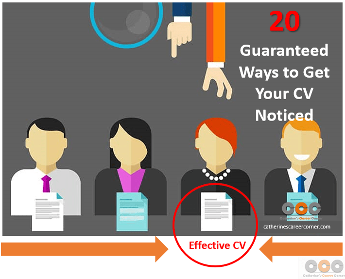 20 Guarnteed Ways to Get Your CV Noticed by Recruiters