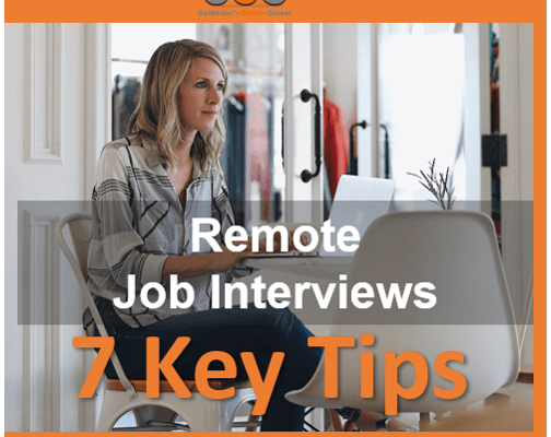Remote job interview tips