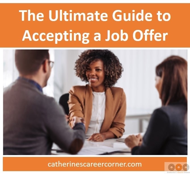 The ultimate guide to accepting a job offer