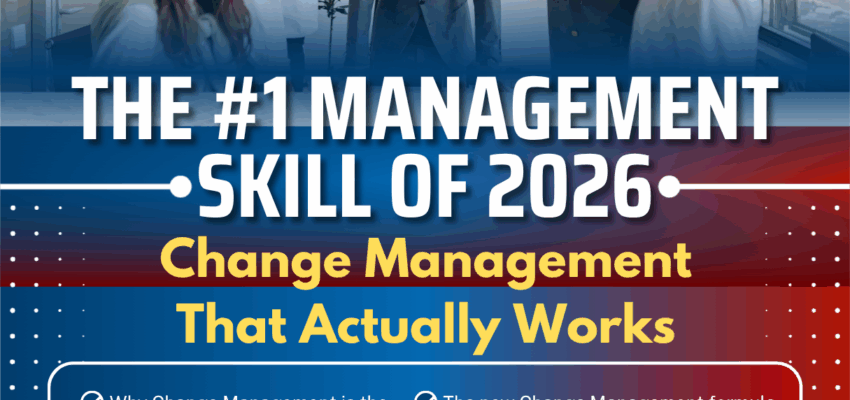 The number 1 management skill this year is Change Management that actually works - by Catherine Adenle